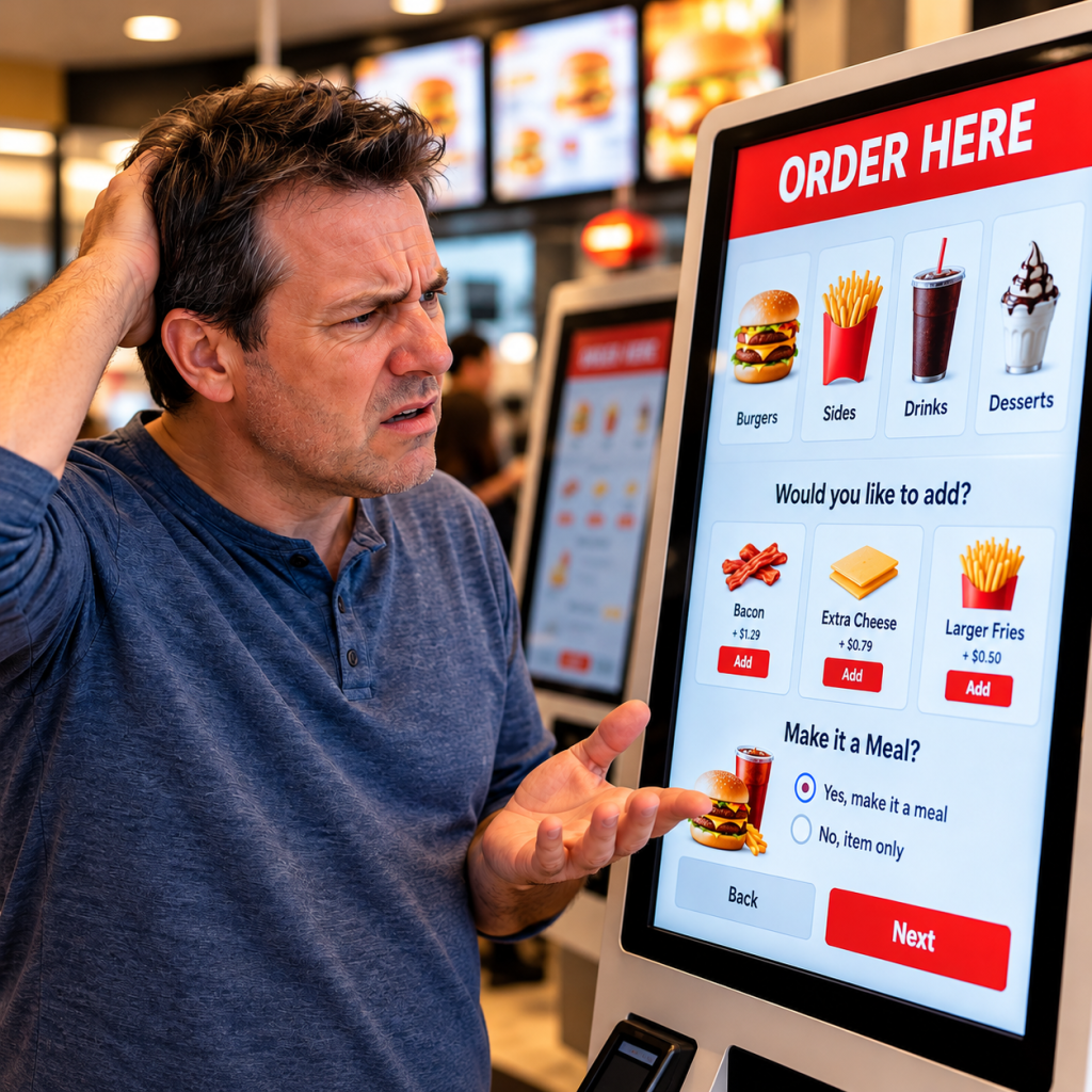 Fast Food Kiosks: Why Ordering Food Is Now a Pain