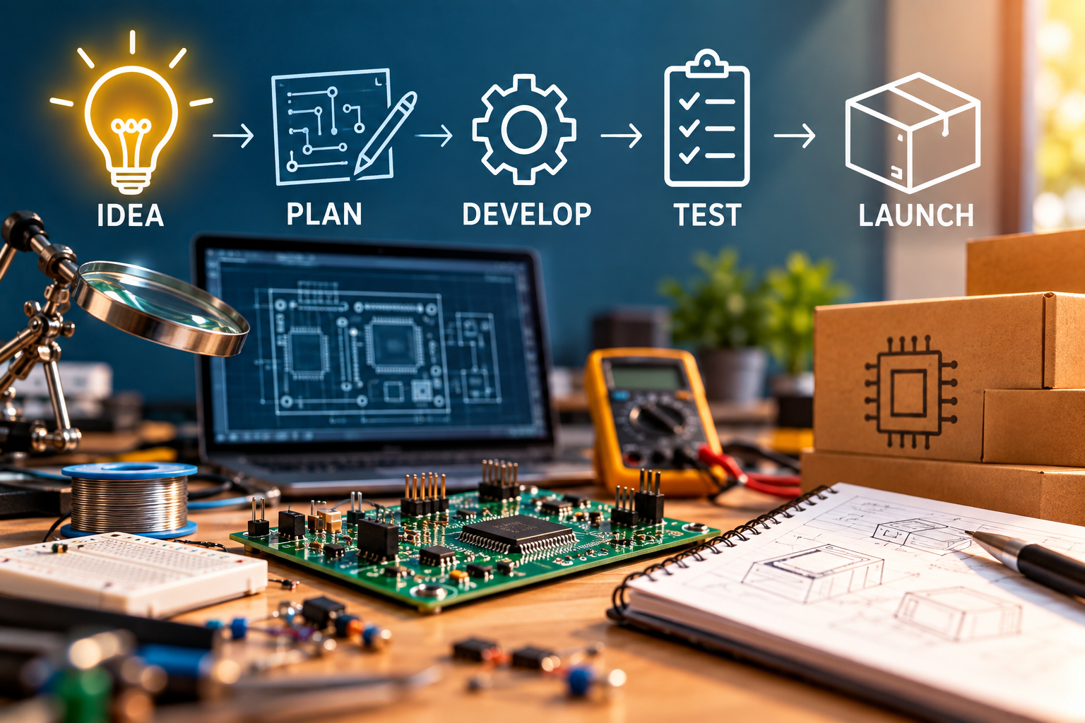 How to Start and Grow Your Electronics Business from Idea to Launch